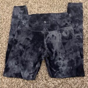 lululemon athletica Tie-Dye Leggings - Black